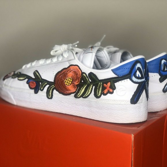 NIKE Air Tennis Classic AC Fragment Custom Floral